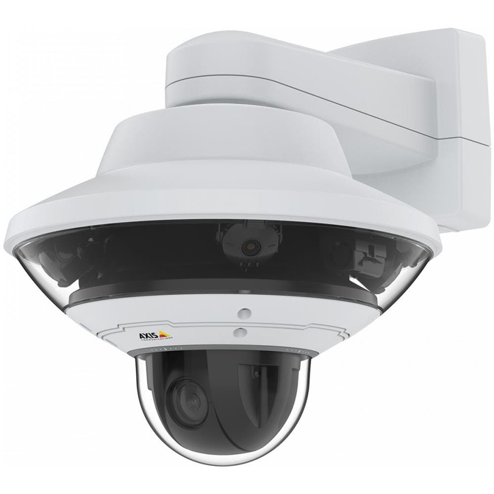 Videocamera di Sorveglianza Q6010-E 50 Hz 360° con Comando PTZ 4 Sensori da 5 MP, Risoluzione Totale di 20 MP Obiettivi Sostituibili e Inclinabili - Foto 2
