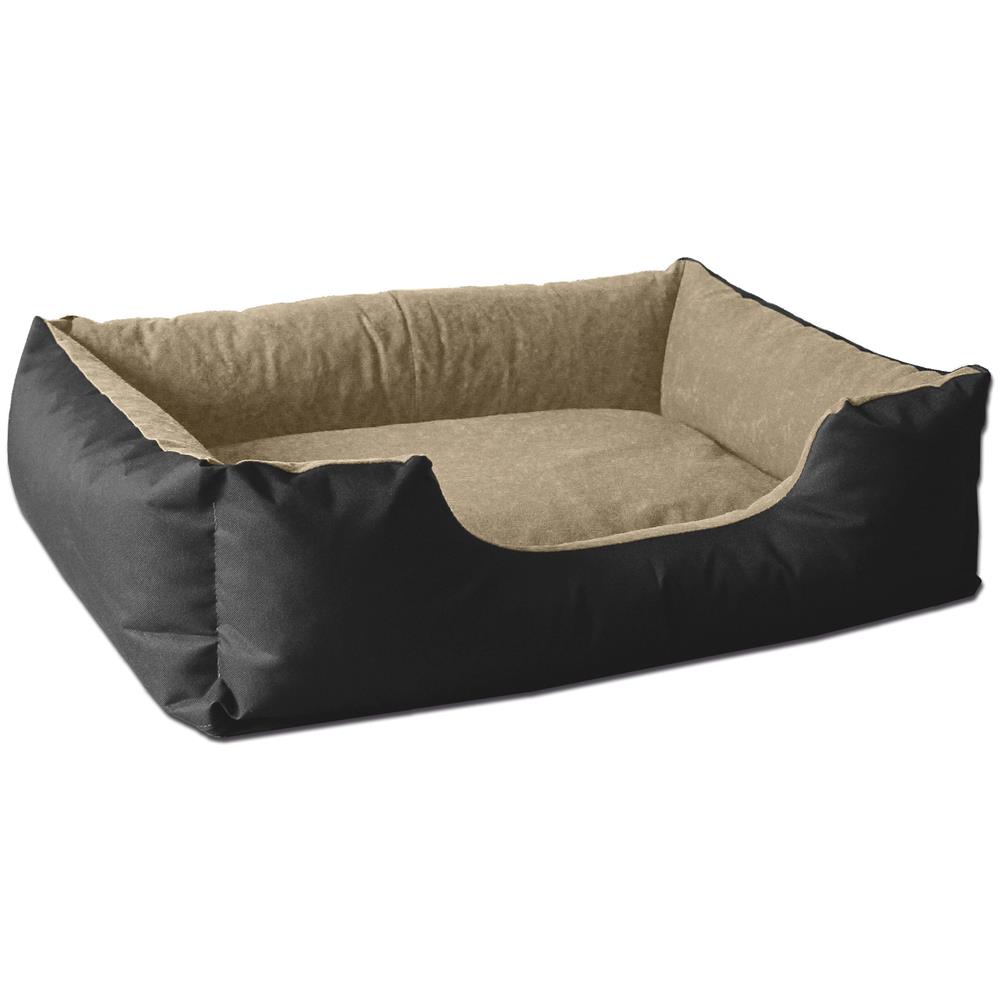 Lupi Letto Per Cane / gatto Cuccia Cuscino Per Cane, Divano Per Cane, Cestino Per Cane, Nero / beige M - Foto 1