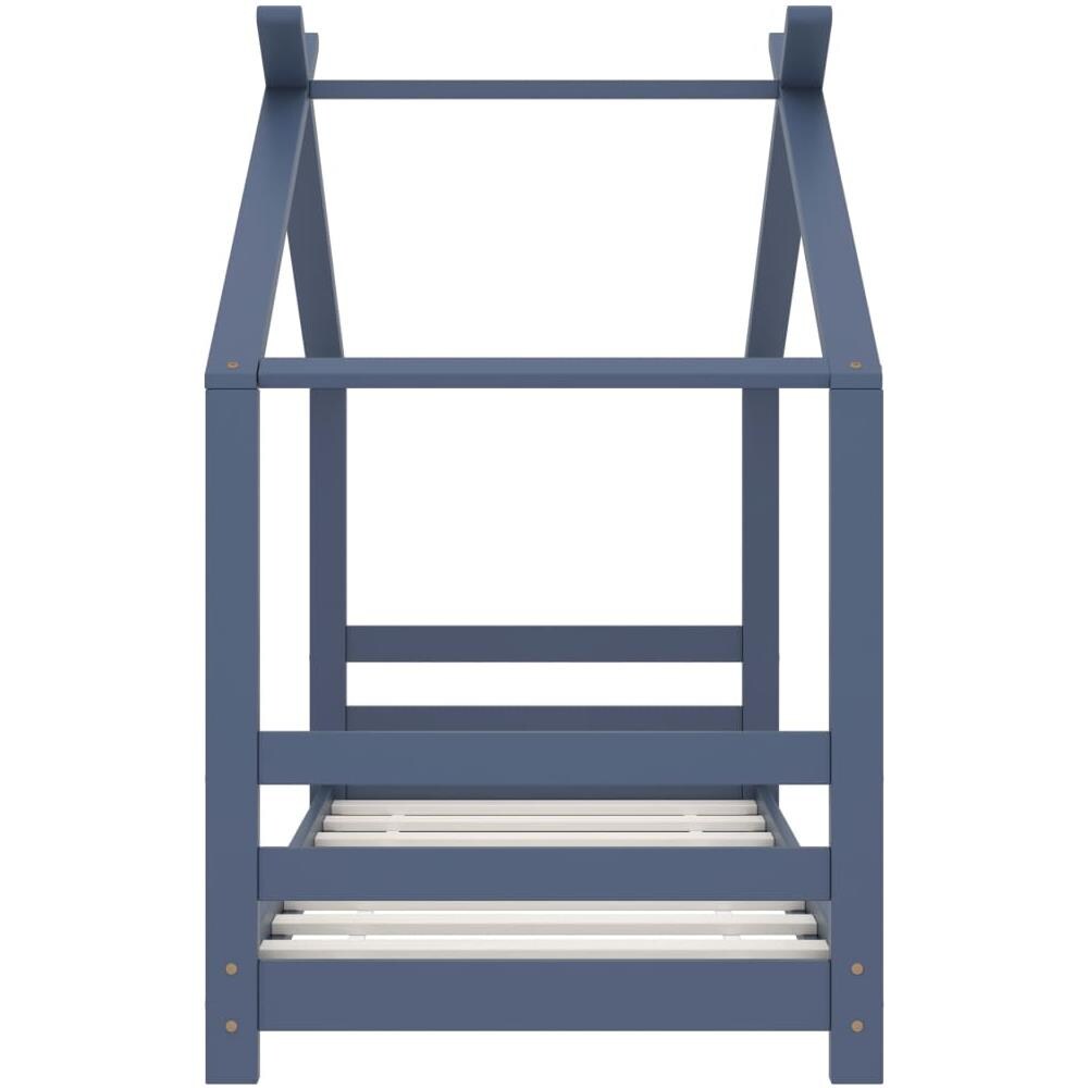 Giroletto per Bambini Grigio in Massello di Pino 70x140 cm - Foto 2