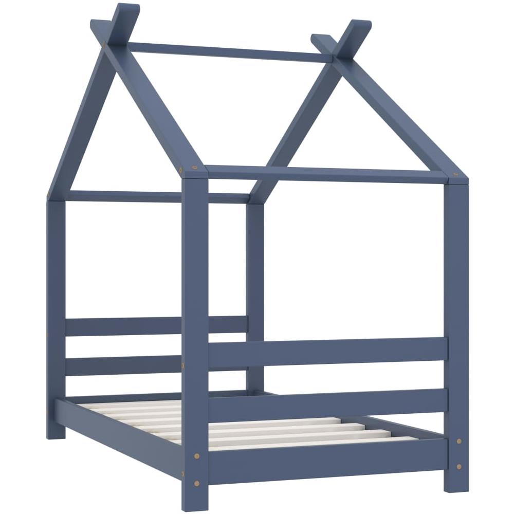 Giroletto per Bambini Grigio in Massello di Pino 70x140 cm - Foto 3