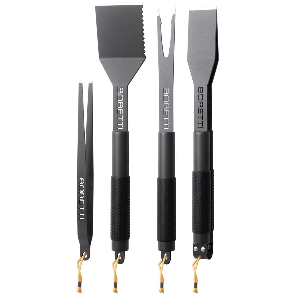 Set Utensili Barbecue Colore Antracite - Foto 1