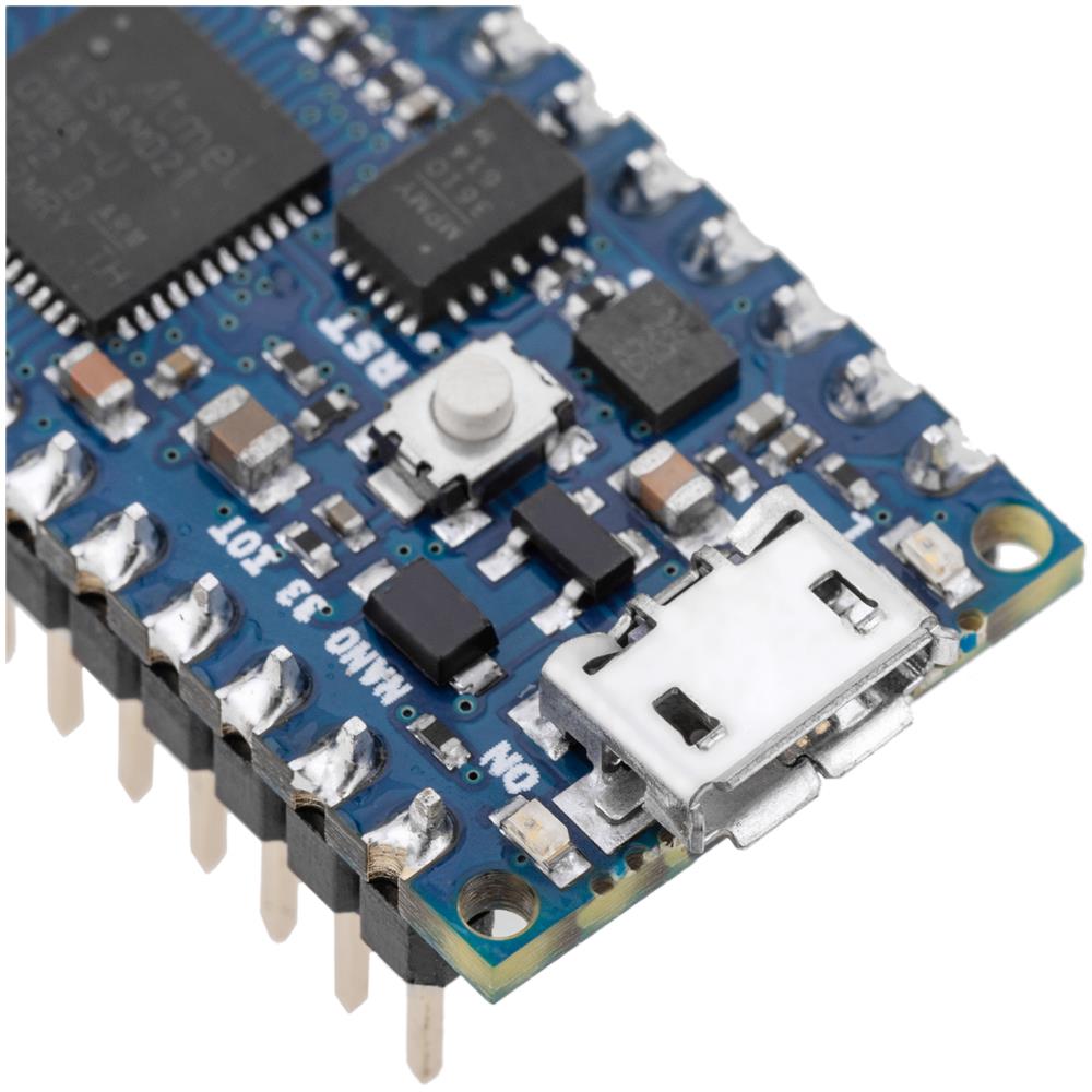 Scheda Iot Arduino Nano 33 Con Connettori - Foto 7