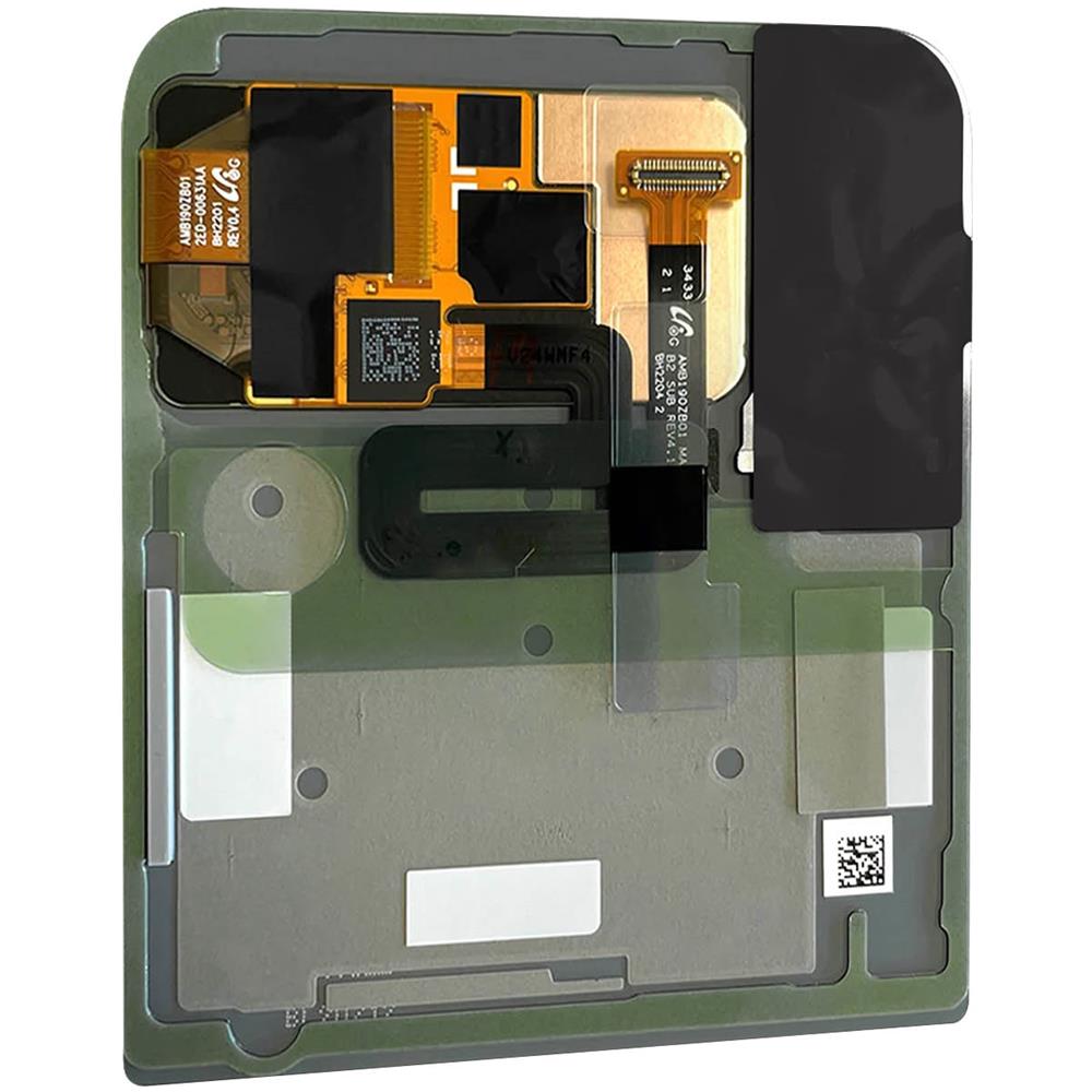 Copribatteria Superiore Originale Z Flip4 Con Schermo Esterno Blue - Foto 2