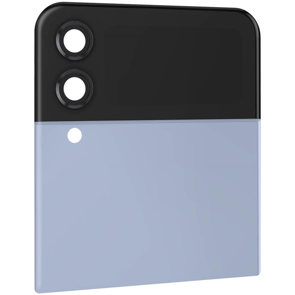 Copribatteria Superiore Originale Z Flip4 Con Schermo Esterno Blue - Foto 1