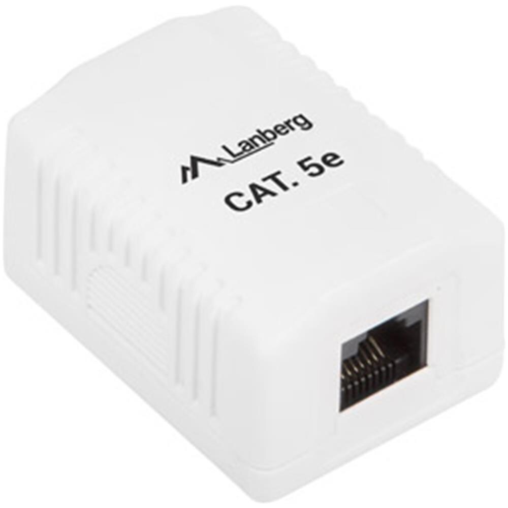 Presa Di Superficie Lanberg Con 1 X Rj45 Cat. 5e Utp Non Schermato - Foto 2