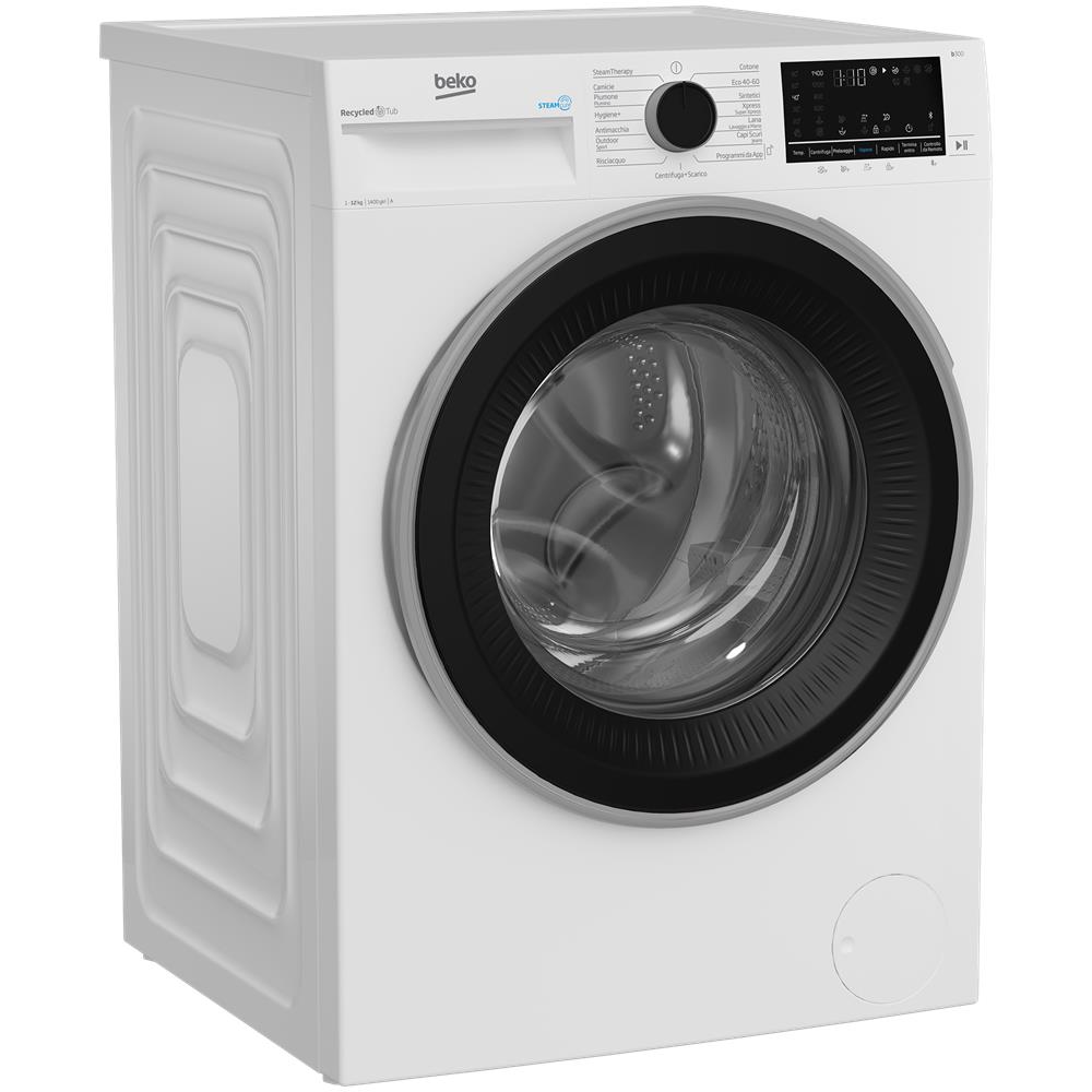 Lavatrice Standard BWT3124S B300 SteamCure 12 Kg Classe A Centrifuga 1400 giri - Foto 8