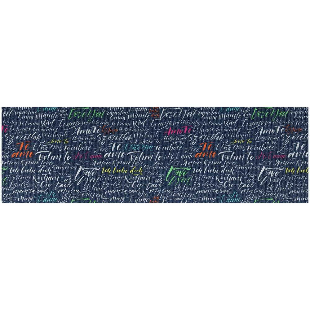 Tappeto Passatoia Cucina Antiscivolo Antimacchia Digitale Sprinty Dolci Graffiti 52x180 Dolci Graffiti - Foto 1