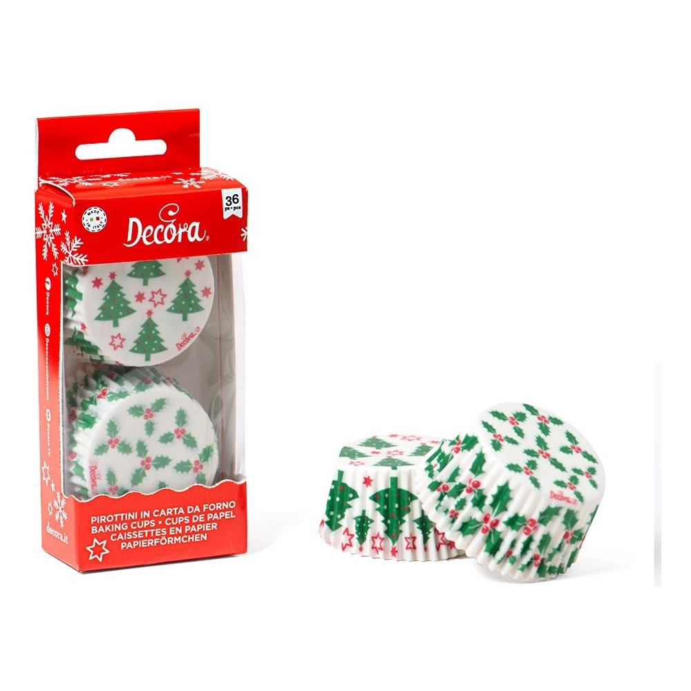 36 Pirottini In Carta Forno Holly E Tree Ø 50x32 H Cm - Foto 5