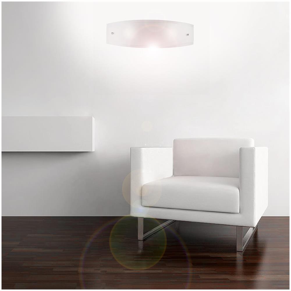 Lampada Da Parete / soffitto 2 X 60w E27 Bianco - Foto 2
