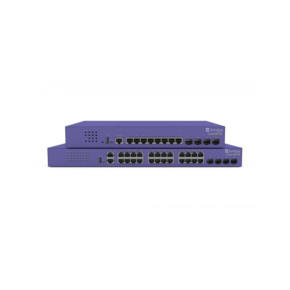 Switch X435 Gestito Gigabit Ethernet (10/100/1000) Supporto Power over (PoE) Colore Viola - Foto 2