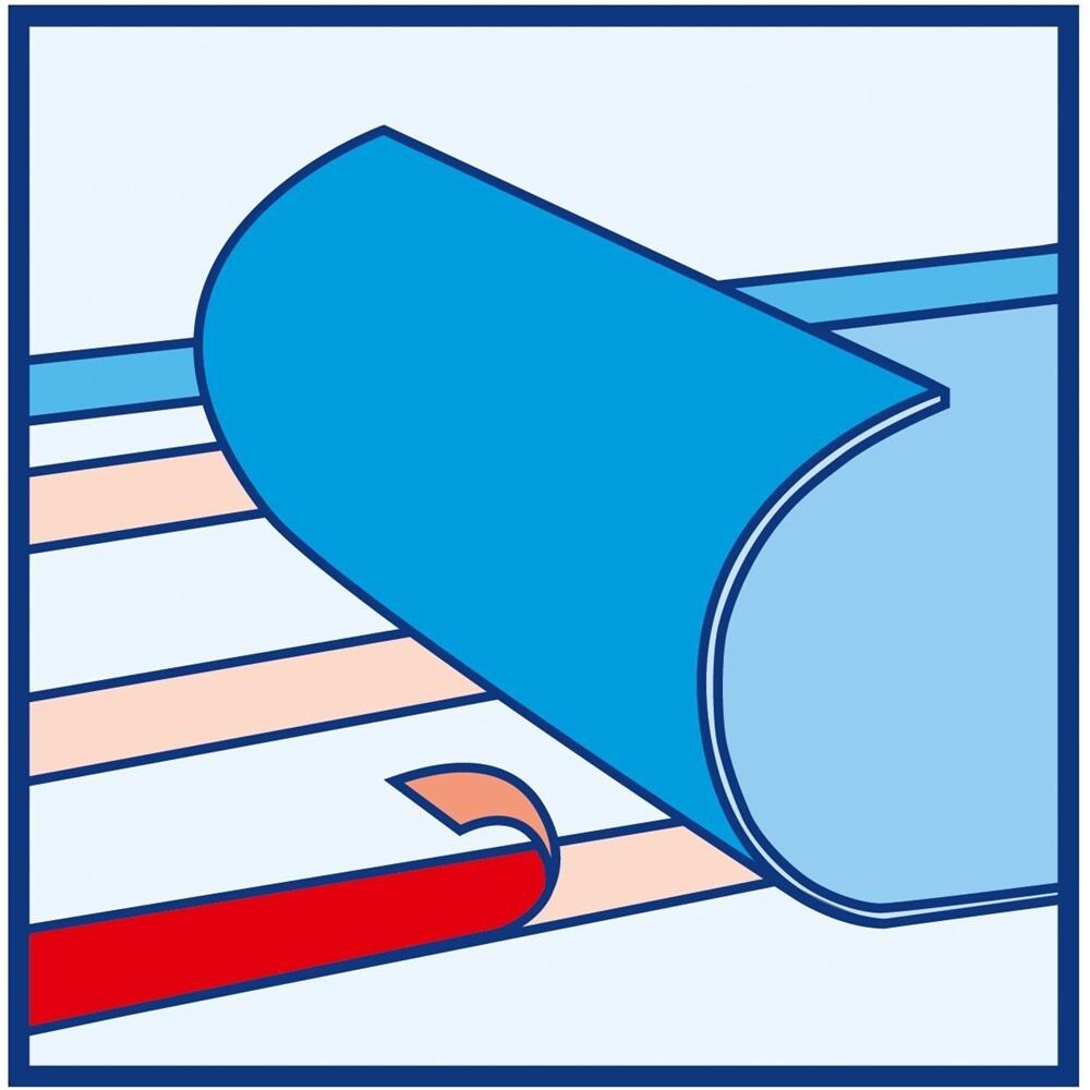 Forte Doppio Nastro Adesivo Parteggiato Per Tappeti Di Fissaggio 25 M X 50 Mm - Foto 2