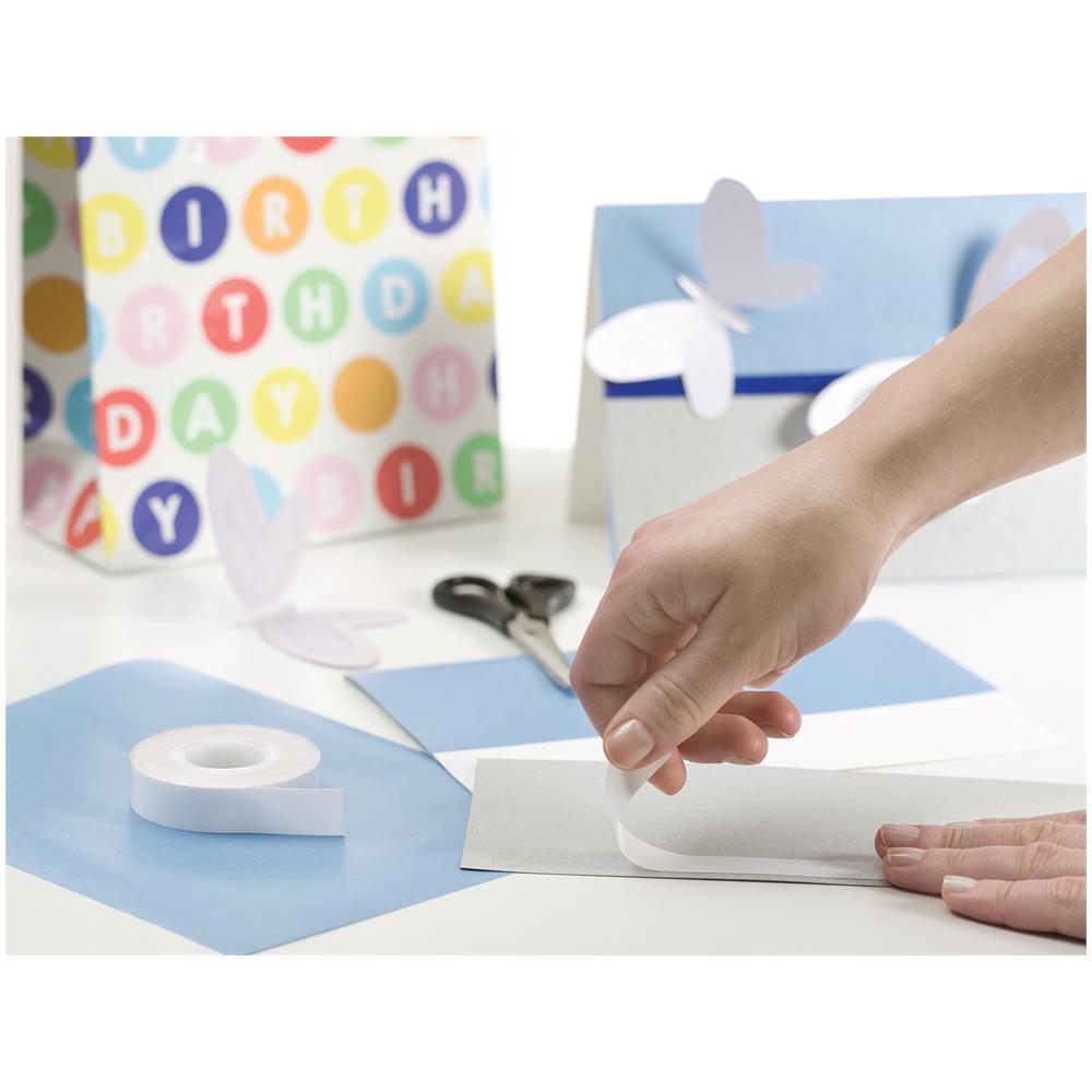 Forte Doppio Nastro Adesivo Parteggiato Per Tappeti Di Fissaggio 25 M X 50 Mm - Foto 4