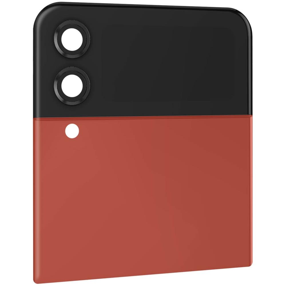 Copribatteria Superiore Originale Z Flip4 Con Schermo Esterno Red - Foto 1