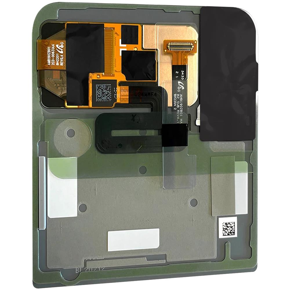 Copribatteria Superiore Originale Z Flip4 Con Schermo Esterno Red - Foto 2