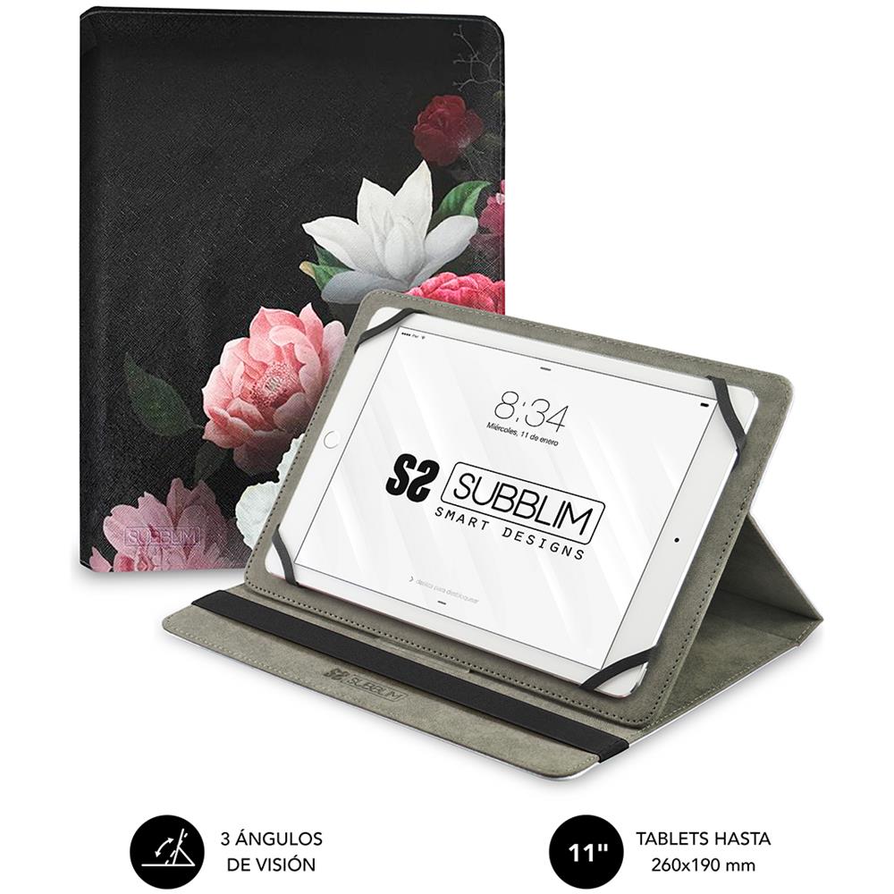 SUBCUT-4TC011 custodia per tablet 27,9 cm (11") Custodia a libro Multicolore - Foto 2