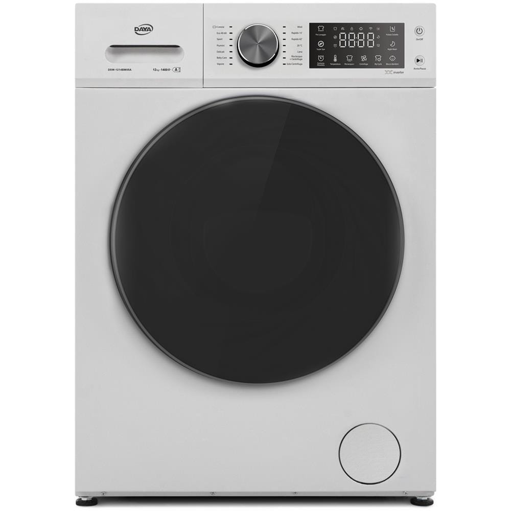 Lavatrice a carica frontale | Classe A | Capacità 12 kg | 1400 giri /minuto | 17 programmi - Foto 1