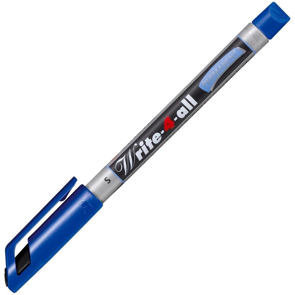 Write-4-all - Marcatore - Tratto Superfine (0,4 mm) - Confezione da 10 - Blu - Foto 2