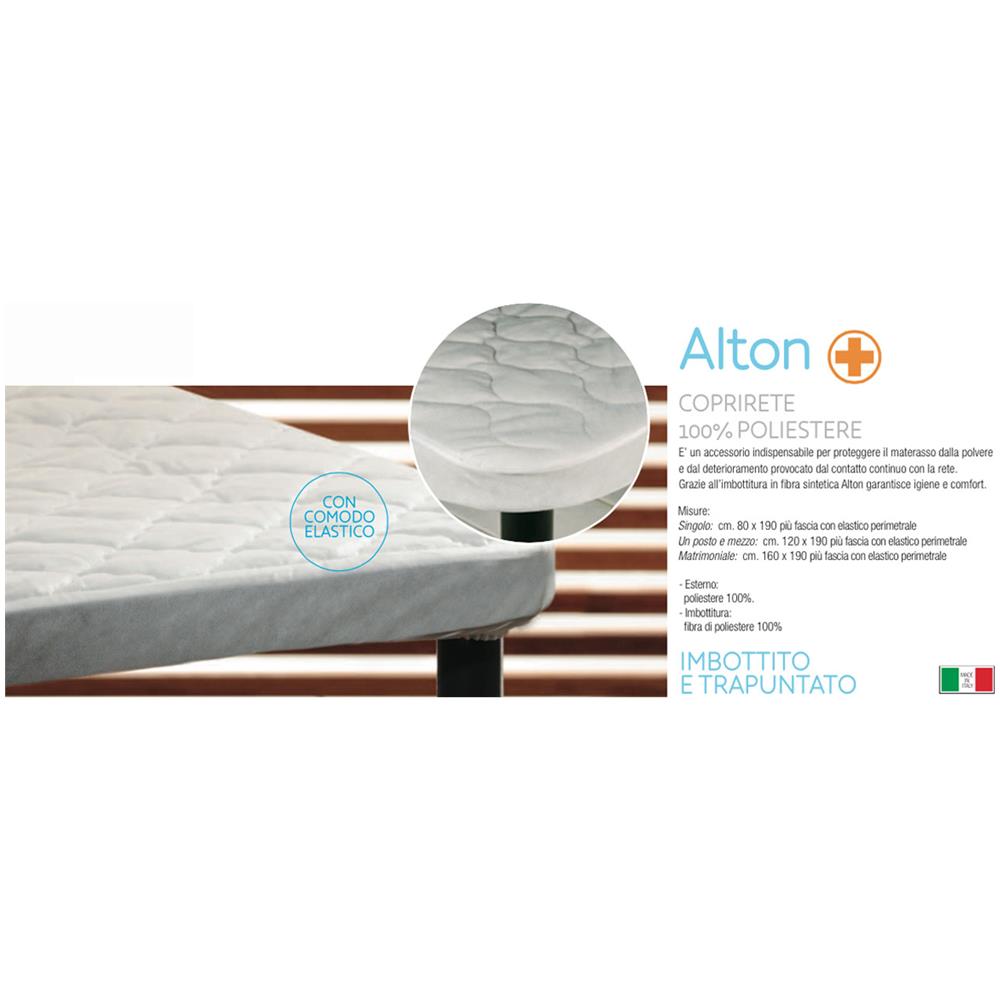 Coprirete Alton Imbottito E Trapuntato Matrimoniale Alton - Foto 2