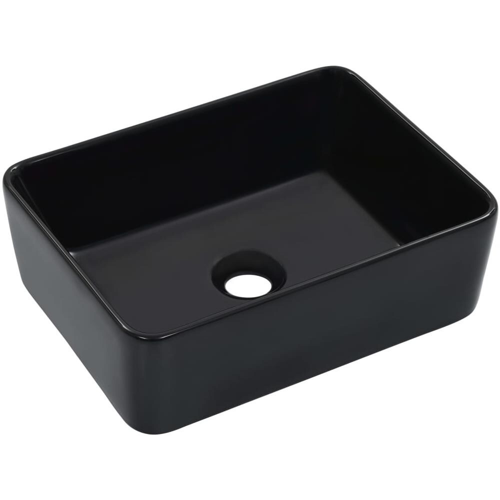 Lavandino 40x30x13 Cm In Ceramica Nero - Foto 1