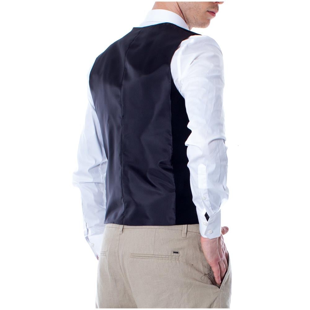 Marchio: - Genere: Uomo - Tipologia: Gilet - Stcolore: Nero, Taglia: 54 - Foto 3
