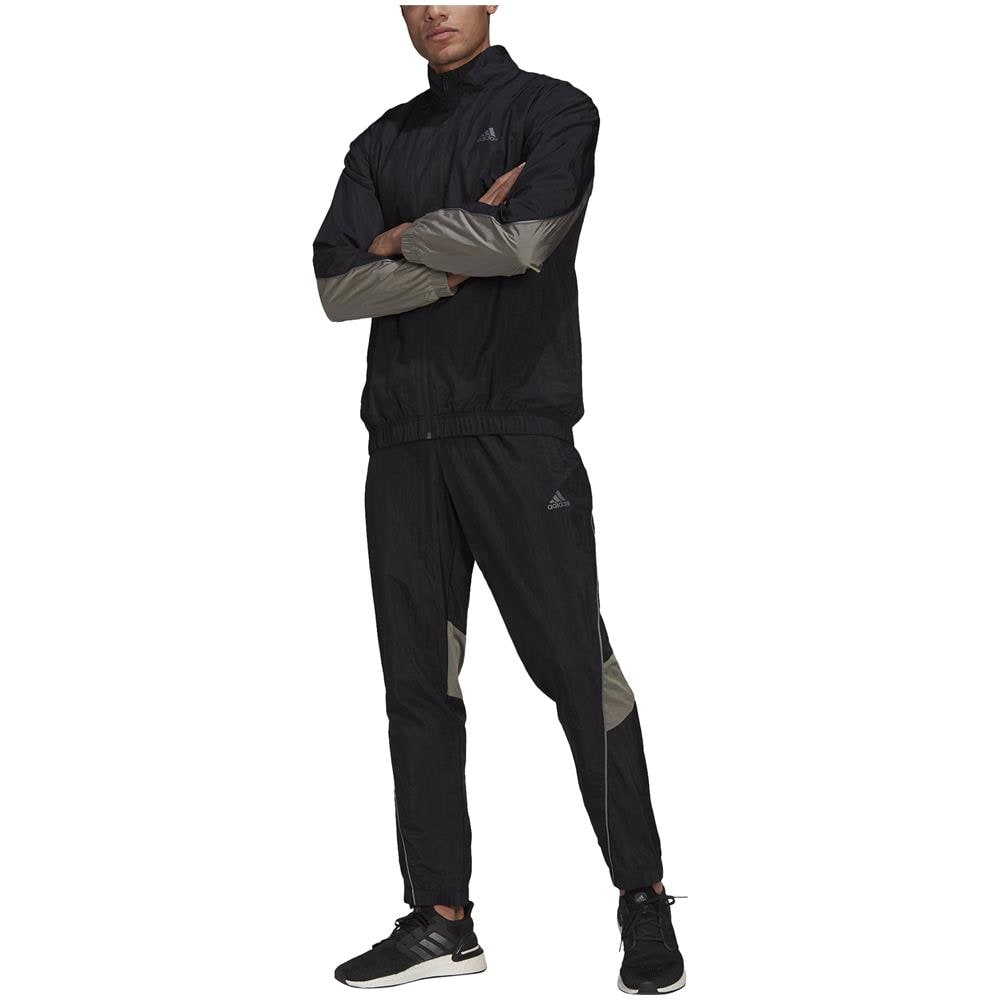 adidas - Tuta Da Uomo Sportswear Z. n. e. Metallic Inserts Nera Taglia S  Codice Gt3090 - ePRICE
