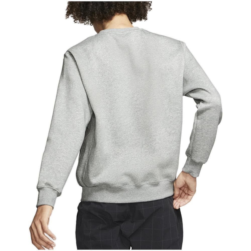 Felpa Da Uomo Girocollo Club Fleece Grigia Taglia S Codice Bv2662-063 - Foto 2