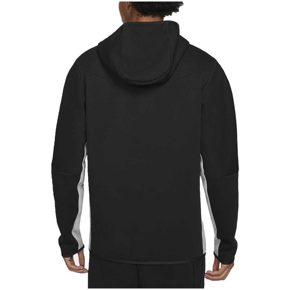 Felpa Da Uomo Con Cappuccio E Full Zip Tech Fleece Nera Taglia Xs Cod Cu4489-016 - Foto 2