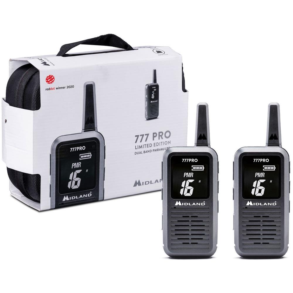 Coppia Radioricetrasmittenti 777 Pro Limited Edition - Valibox - Midland C1365.01 - Foto 1