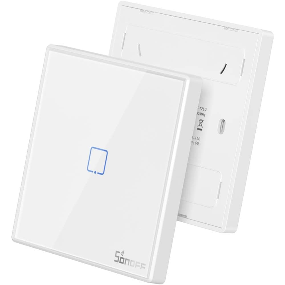 Interruttore A Parete Con Funzione Rf 433mhz 1 Pulsante - - Foto 1