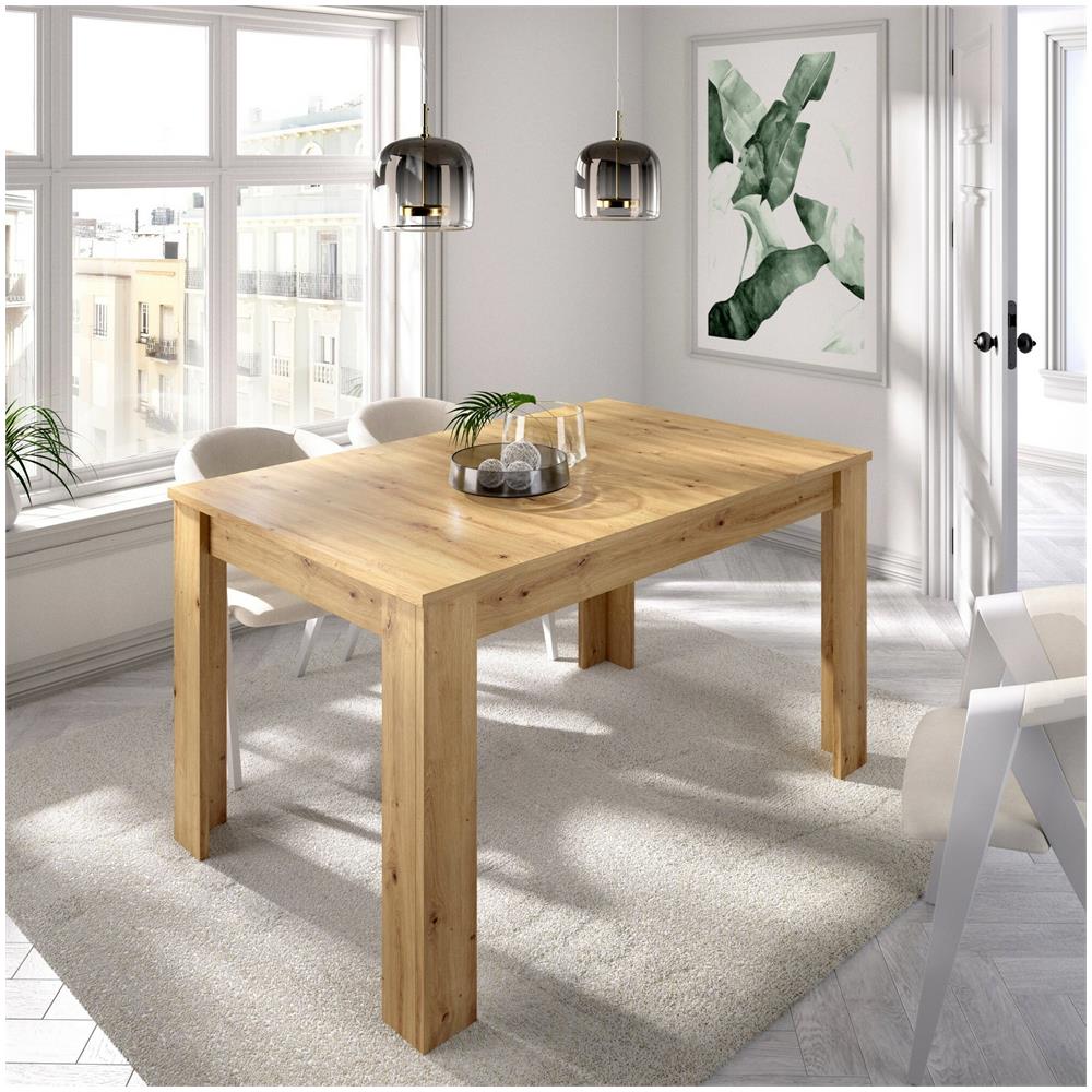 Tavolo telescopico 118-157x70 cm con prolunghe - aspetto legno