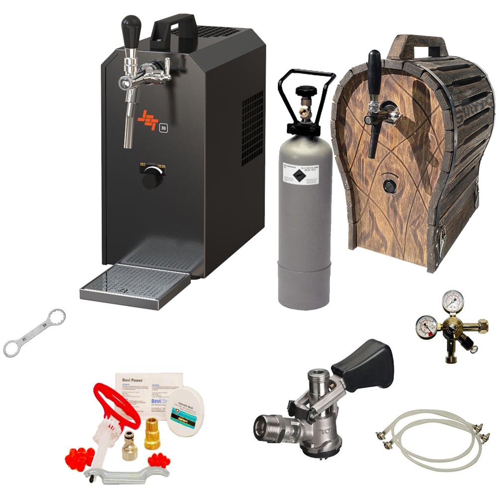 Set Completo - Spillatore Birra - Jet 30 Dispenser Birra Macchina Per Birra 1-linea 35 Litri /h - Set Di Pulizia Per Spillatore Birra E Fusto Keg Type D - Foto 1