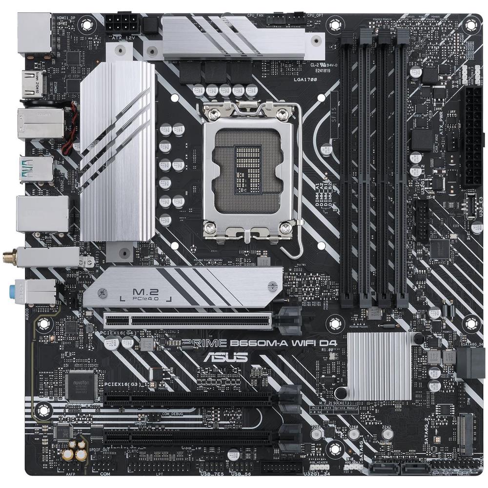 Scheda Madre Mainboard Wi-Fi 6 PCIe 4.0, Intel® 1 Gb Ethernet LGA 1700 - Foto 2