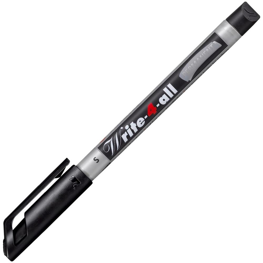 Write-4-all - Marcatore - Tratto Superfine (0,4 mm) - Confezione da 10 - Nero - Foto 2