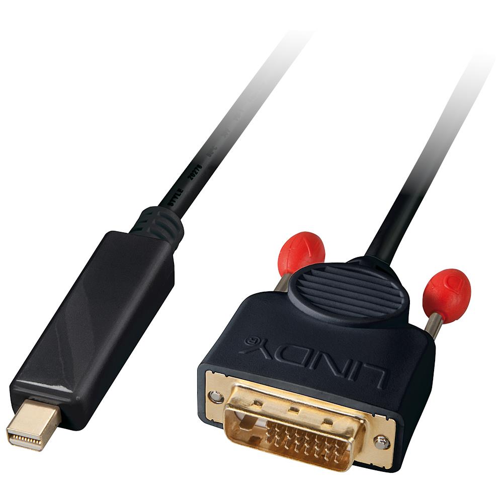 Cavo adattatore Mini DisplayPort a DVI-D Attivo, 3m - Foto 1