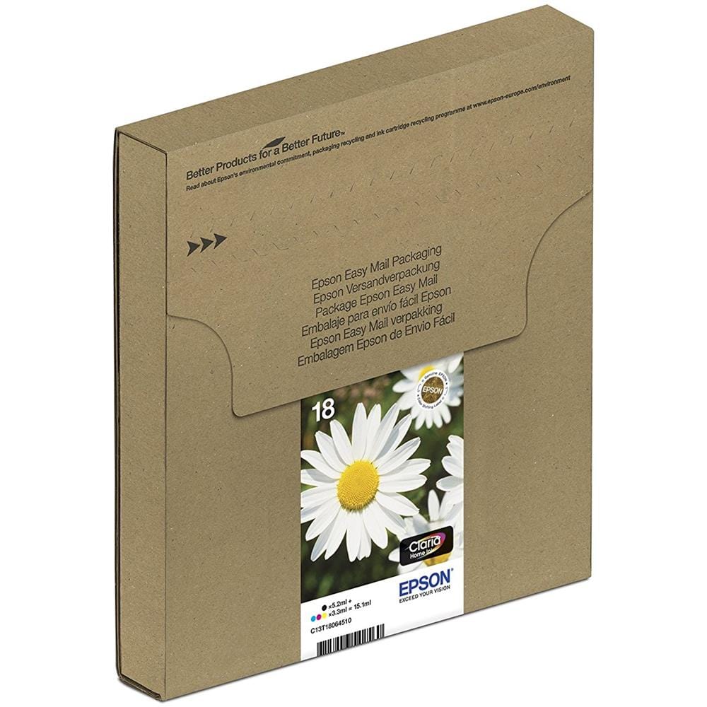 C13T18064511 Cartuccia Ink Originale Multicolore per Home XP-102 Capacità 540 Pagine - Foto 2