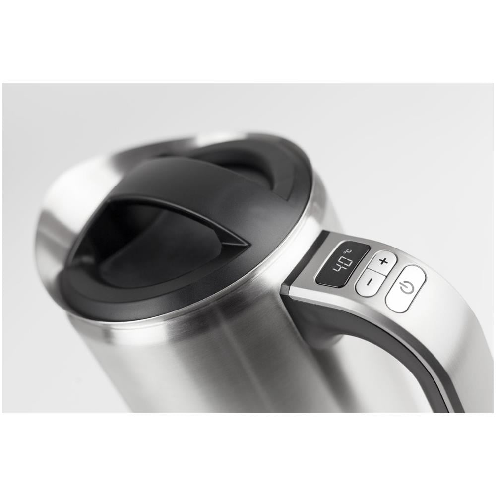 Bollitore Elettrico WK Cool Touch in Acciaio Inox Potenza 1800 Watt Capacità 1 Litro - Foto 2