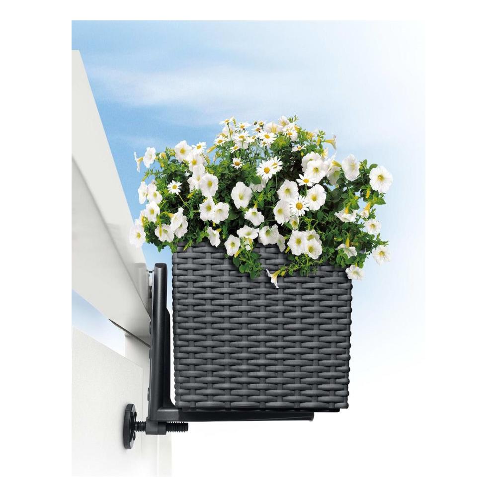 Staffe per Fioriere da Balcone Nero 19033 - Foto 8