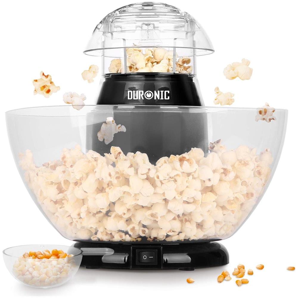 Pop50 We Macchina per Popcorn ad Aria Calda Potenza 1200 W Colore Nero - Foto 1