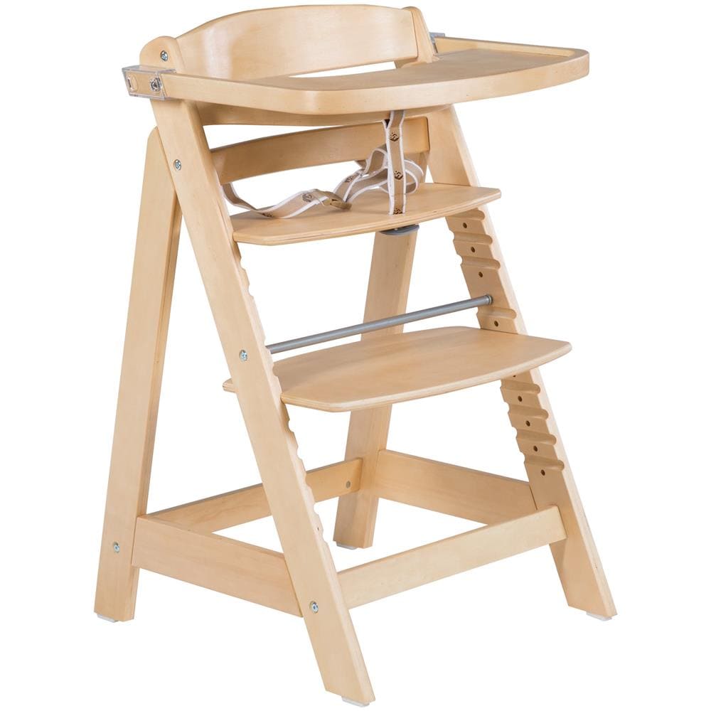 Seggiolone Sit Up Click e Fun - Incl. tavolo da pranzo e appendiabiti - Cresce con il bambino - Naturale - Foto 1
