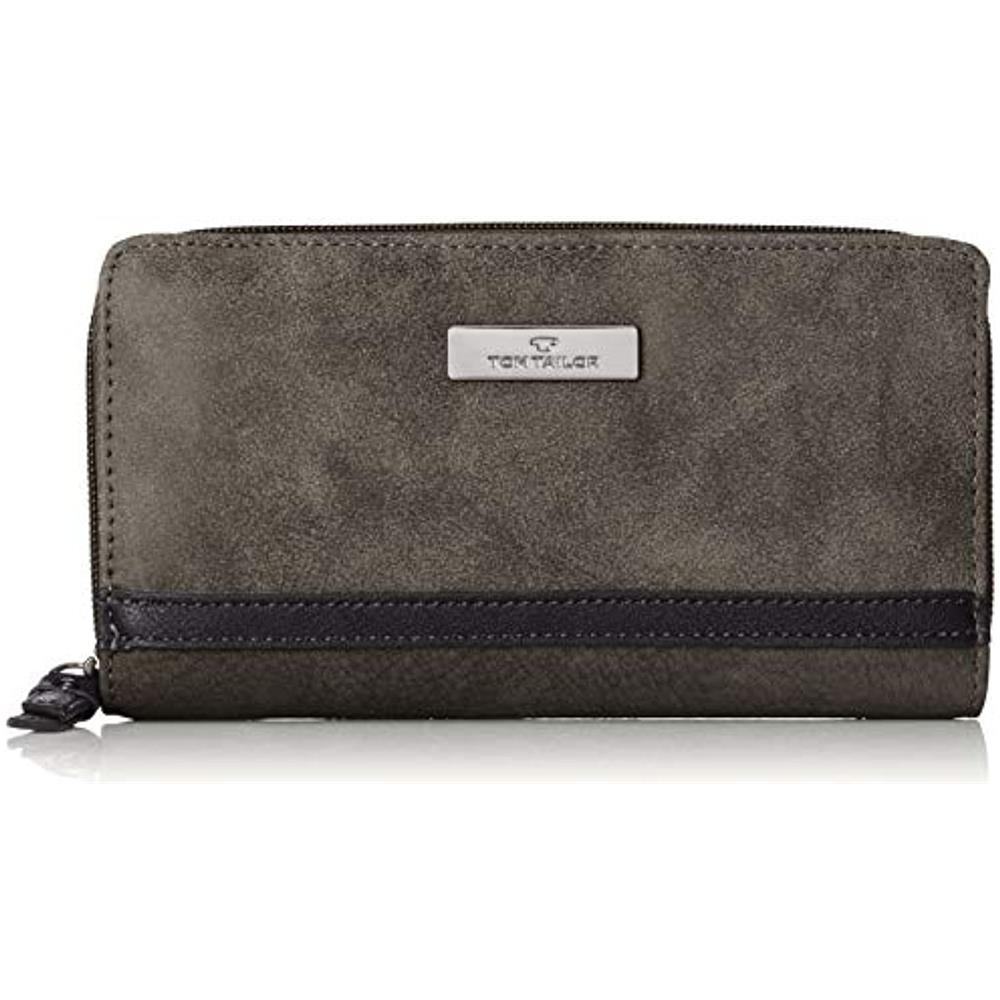 24425, Portafoglio Donna, Grigio (grigio (grau 70)), 2.5x10.5x20 Cm (b X H X T)  - Foto 1