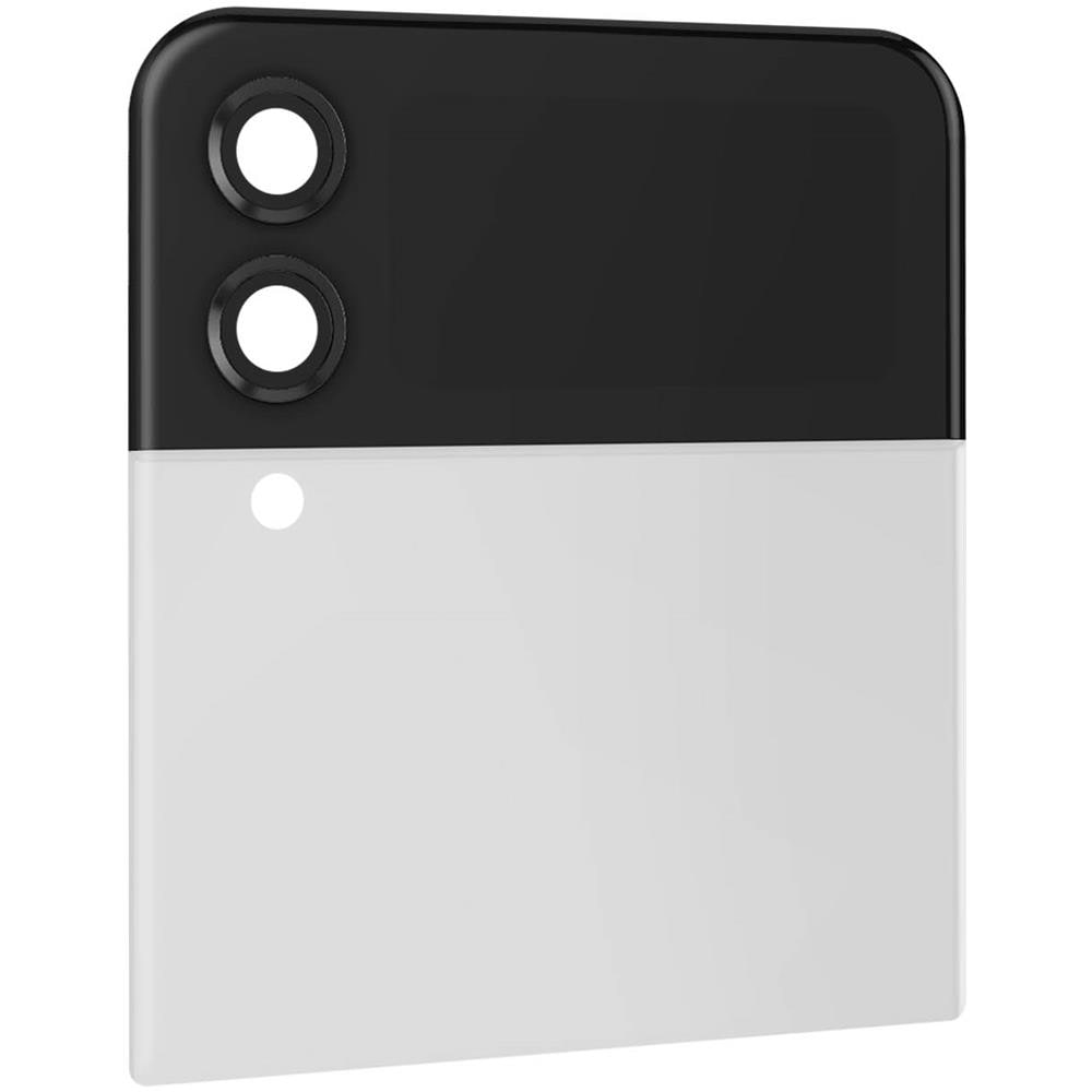 Copribatteria Superiore Originale Z Flip4 Con Schermo Esterno White - Foto 1