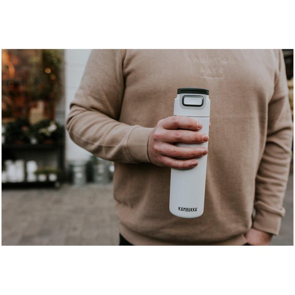 Elton Insulated Chalk White - Bottiglia Termica, 600 Ml - Foto 2