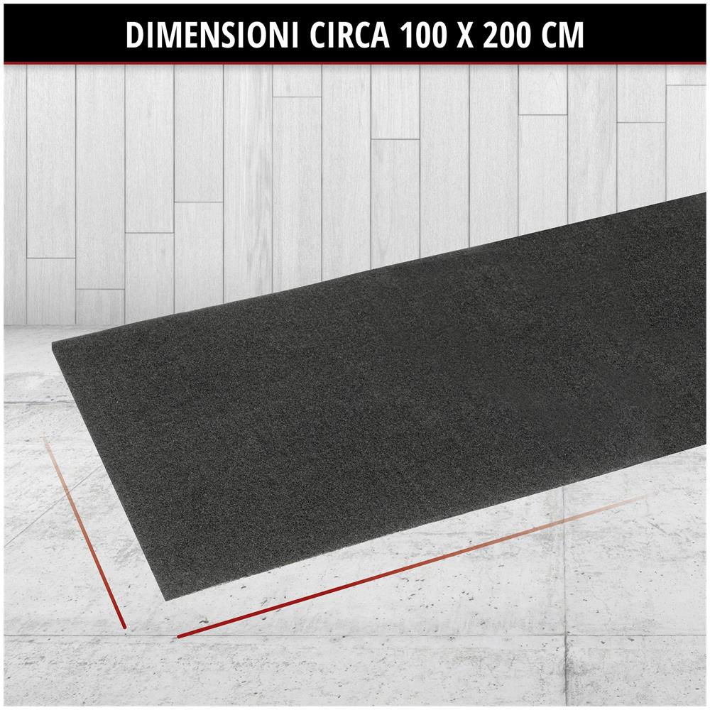 Tappetino Per La Raccolta Dell'olio Clean Max 100x200 Cm Nero - Foto 6