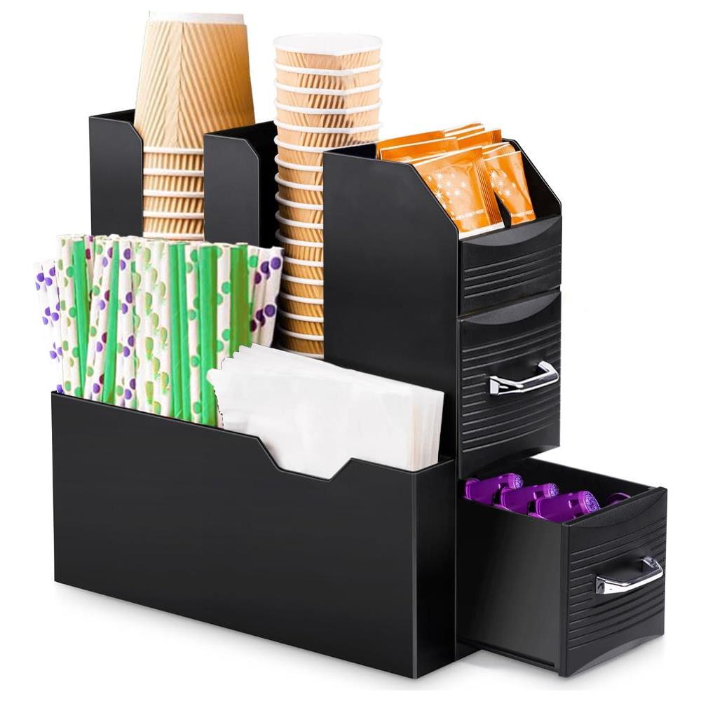 Contenitore Capsule Portacialde Caffè 11 Scomparti Coffee Station Organizer Bar - Foto 1