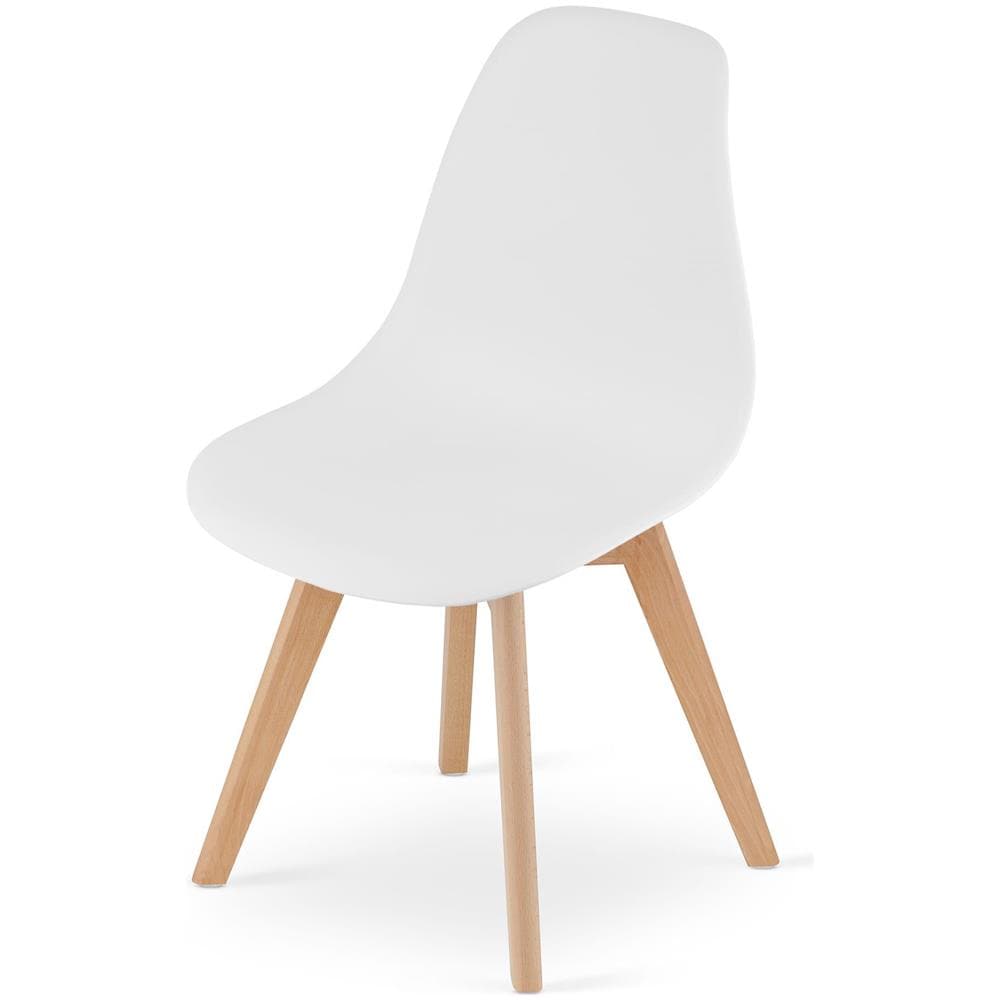 Sedia VALORA KITO - Design ergonomico bianco per soggiorno, ufficio x4 - Foto 7