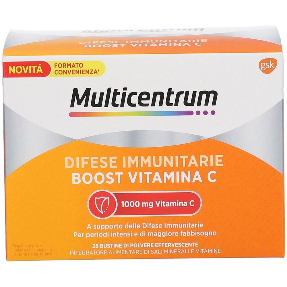 Multicentrum Difese Immunitarie Boost Vitamina C 28 Bustine - Foto 2