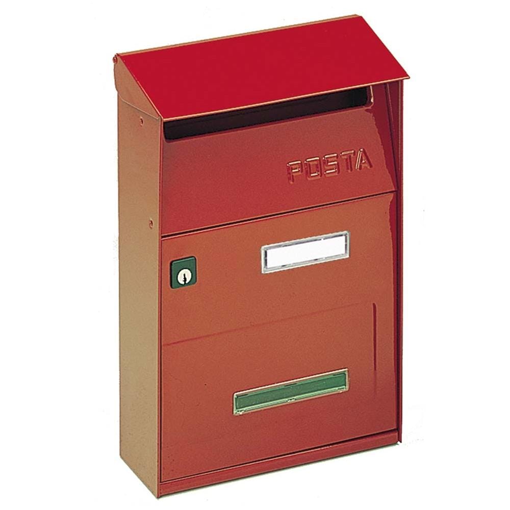 Cassetta Postale Ft Fe Rosso - Foto 1