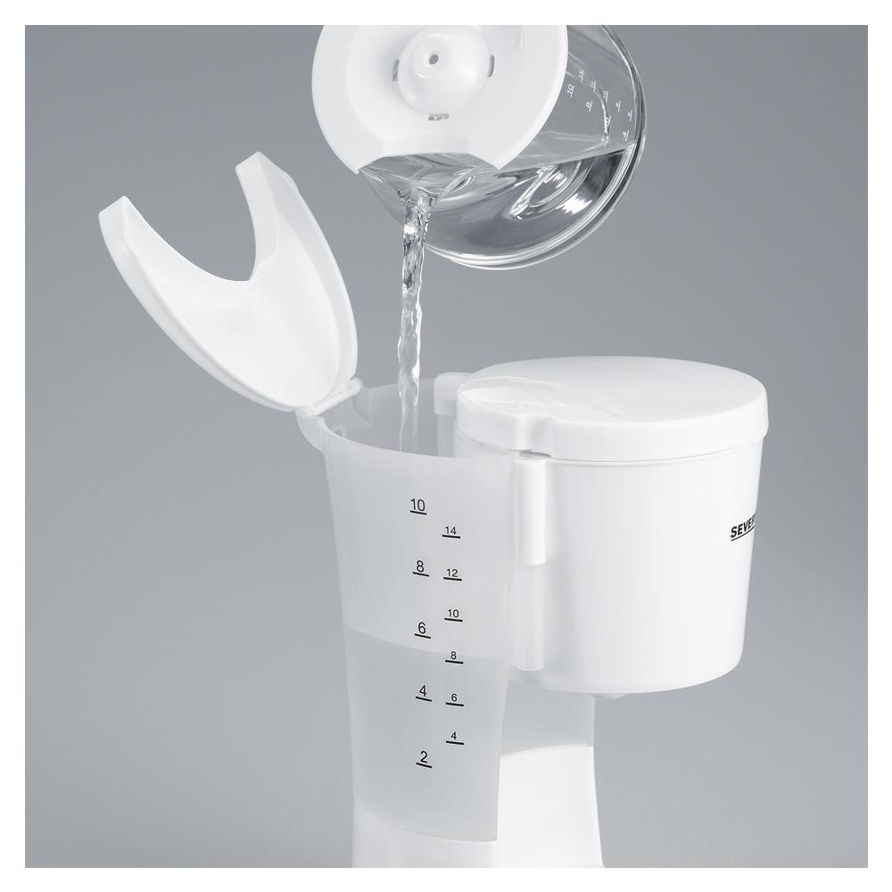 KA 4478 Macchina Caffè Americano 10 Tazze Potenza 800 Watt Colore Bianco - Foto 2