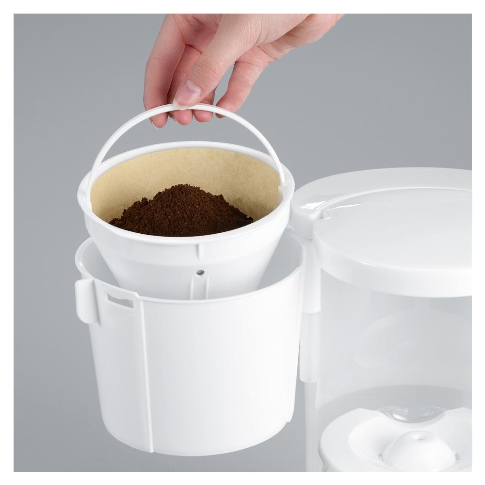 KA 4478 Macchina Caffè Americano 10 Tazze Potenza 800 Watt Colore Bianco - Foto 6