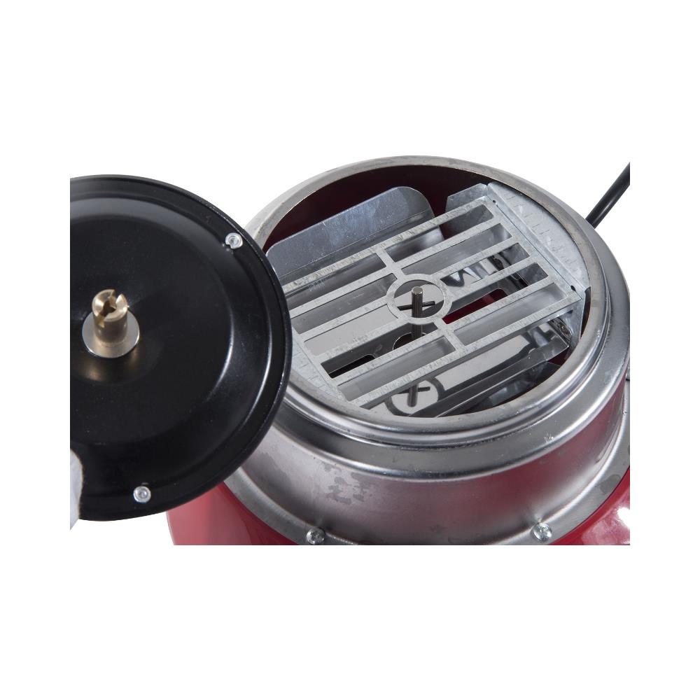 Macchina per Zucchero Filato in PP, Acciaio Inox e Alluminio Potenza 450 Watt Dimensioni 27 x 26 x 18 cm Colore Rosso - Foto 8